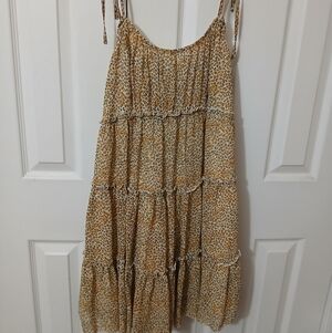 Simple Leopard Print Dress